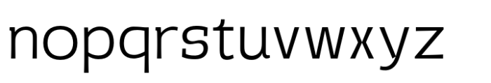 Gasco Thin Font LOWERCASE