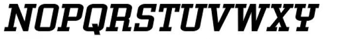Gasoline Serif BTN Bold Oblique Font UPPERCASE