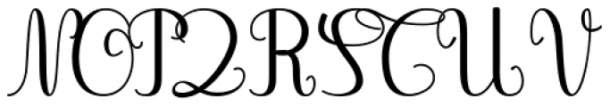 Gaston Contrasted Medium Font UPPERCASE