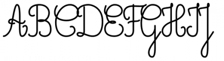 Gaston Linear Medium Font UPPERCASE