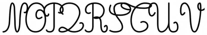 Gaston Linear Medium Font UPPERCASE