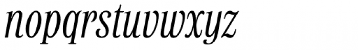 Gatefold Book Italic Font LOWERCASE