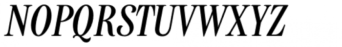 Gatefold Medium Italic Font UPPERCASE
