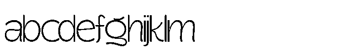 Gatega Extra Light FONT