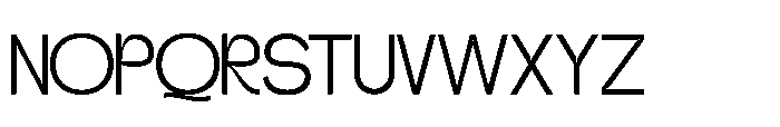 Gatega Light Font UPPERCASE