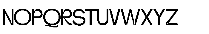 Gatega Regular Font UPPERCASE