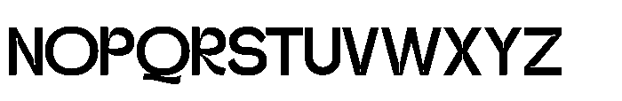 Gatega Semi Bold Font UPPERCASE
