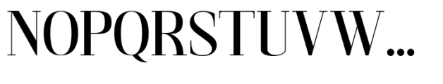 Gathena Serif Bold Font UPPERCASE