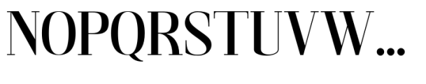 Gathena Serif Extra Bold Font UPPERCASE