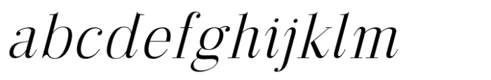 Gathena Serif Italic Extra Light FONT