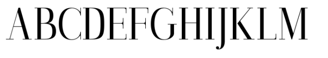 Gathena Serif Regular Font UPPERCASE