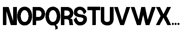 Gathia Sans  Black Font UPPERCASE