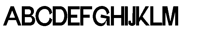 Gathia Sans  Bold Font UPPERCASE