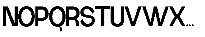 Gathia Sans  Bold Font UPPERCASE