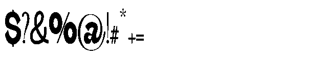 Gathia Sans  Condensed Black Font OTHER CHARS