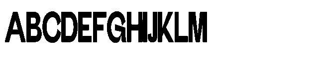 Gathia Sans  Condensed Black Font UPPERCASE