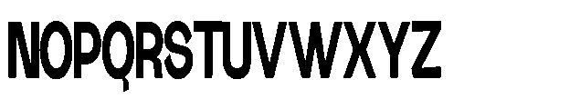 Gathia Sans  Condensed Black Font UPPERCASE