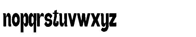 Gathia Sans  Condensed Black Font LOWERCASE