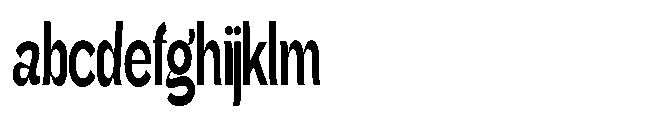 Gathia Sans  Condensed Bold FONT