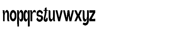 Gathia Sans  Condensed Bold Font LOWERCASE