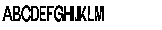 Gathia Sans  Condensed Extra Bold Font UPPERCASE