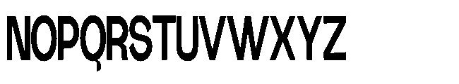 Gathia Sans  Condensed Extra Bold Font UPPERCASE