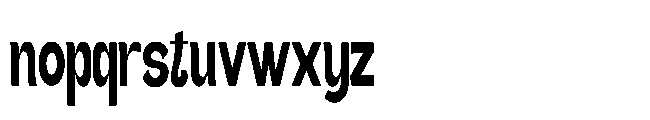 Gathia Sans  Condensed Extra Bold Font LOWERCASE