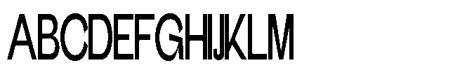 Gathia Sans  Condensed Semi Bold Font UPPERCASE