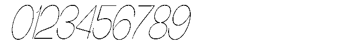 Gathia Sans  Condensed Slant Thin Font OTHER CHARS