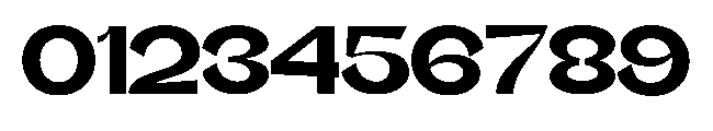 Gathia Sans  Expanded Black Font OTHER CHARS