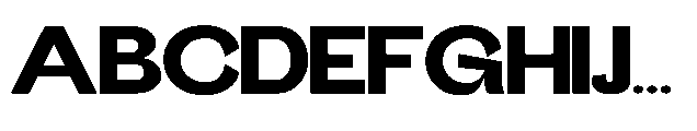 Gathia Sans  Expanded Black Font UPPERCASE