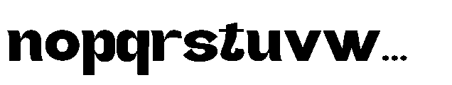 Gathia Sans  Expanded Black Font LOWERCASE