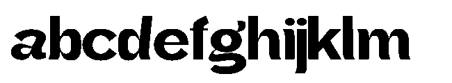 Gathia Sans  Expanded Extra Bold FONT
