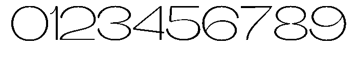 Gathia Sans  Expanded Extra Light Font OTHER CHARS