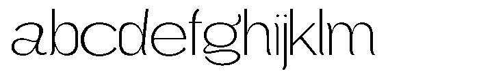 Gathia Sans  Expanded Extra Light FONT