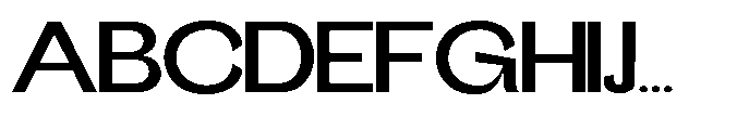 Gathia Sans  Expanded Semi Bold Font UPPERCASE