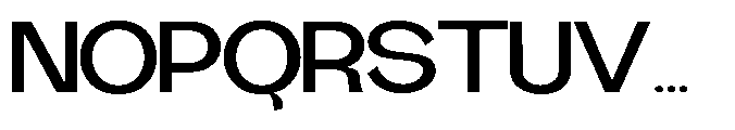 Gathia Sans  Expanded Semi Bold Font UPPERCASE