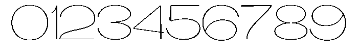 Gathia Sans  Expanded Thin Font OTHER CHARS