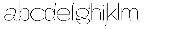 Gathia Sans  Expanded Thin FONT