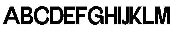 Gathia Sans  Extra Bold Font UPPERCASE