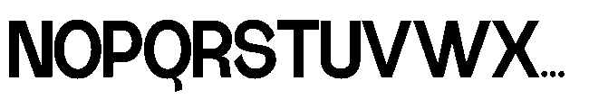 Gathia Sans  Extra Bold Font UPPERCASE