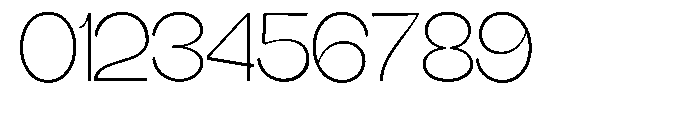 Gathia Sans  Extra Light Font OTHER CHARS