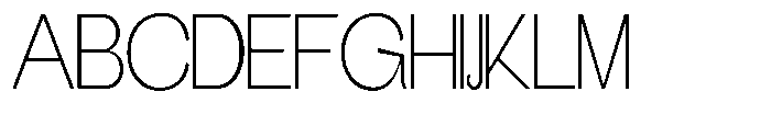 Gathia Sans  Extra Light Font UPPERCASE