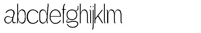 Gathia Sans  Extra Light FONT