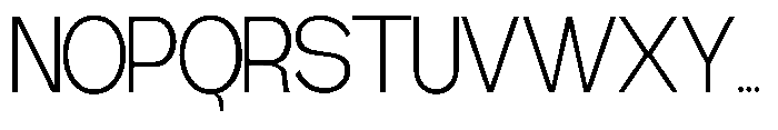 Gathia Sans  Light Font UPPERCASE