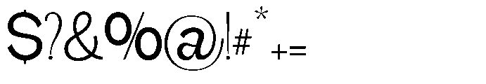 Gathia Sans  Medium Font OTHER CHARS
