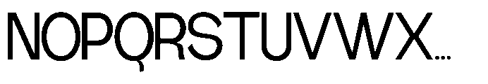 Gathia Sans  Medium Font UPPERCASE