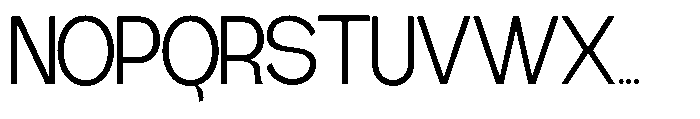Gathia Sans  Regular Font UPPERCASE