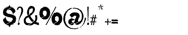 Gathia Sans  Scribble Black Font OTHER CHARS