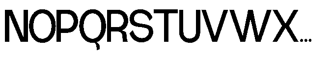 Gathia Sans  Semi Bold Font UPPERCASE